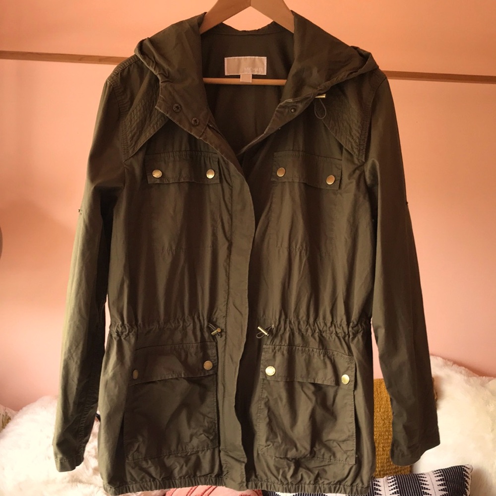 Michael Kors Olive Green Jacket